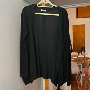 Black cardigan